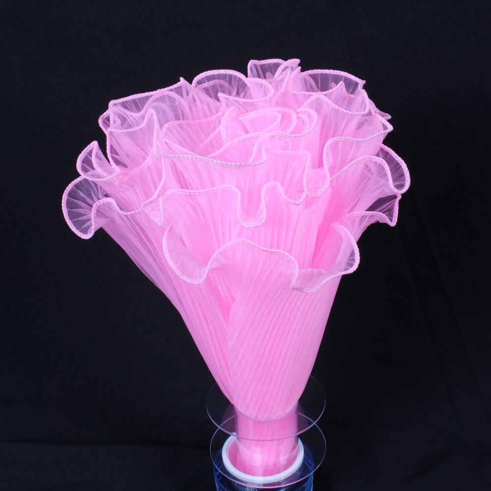 Florist Supply House - 28cm×4ヤード フラワーブーケ包装用 パールウェーブヤーンレースメッシュ素材 ギフト包装用品 パールエッジ フローリスト包装
