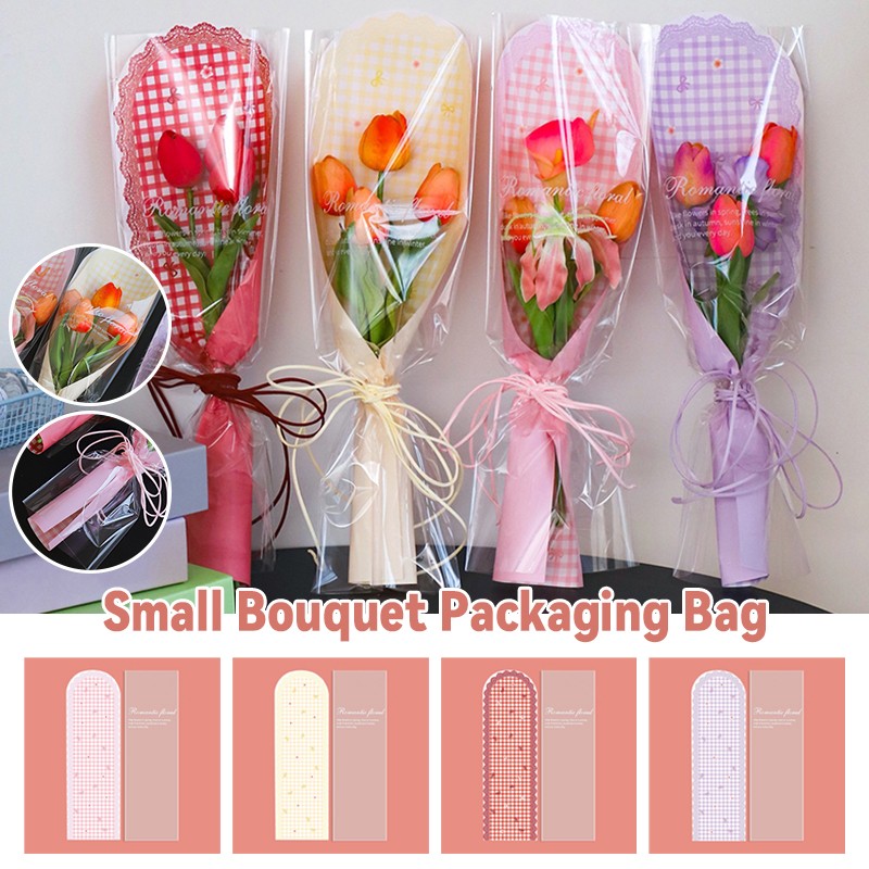 10 セット小さな花束包装袋プラスチック花包装袋花屋用品包装 - Florist Supply House のレビューと価格