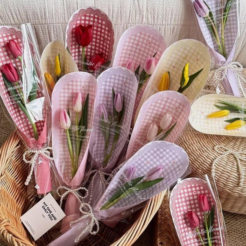 10 セット小さな花束包装袋プラスチック花包装袋花屋用品包装 - Florist Supply House のレビューと価格