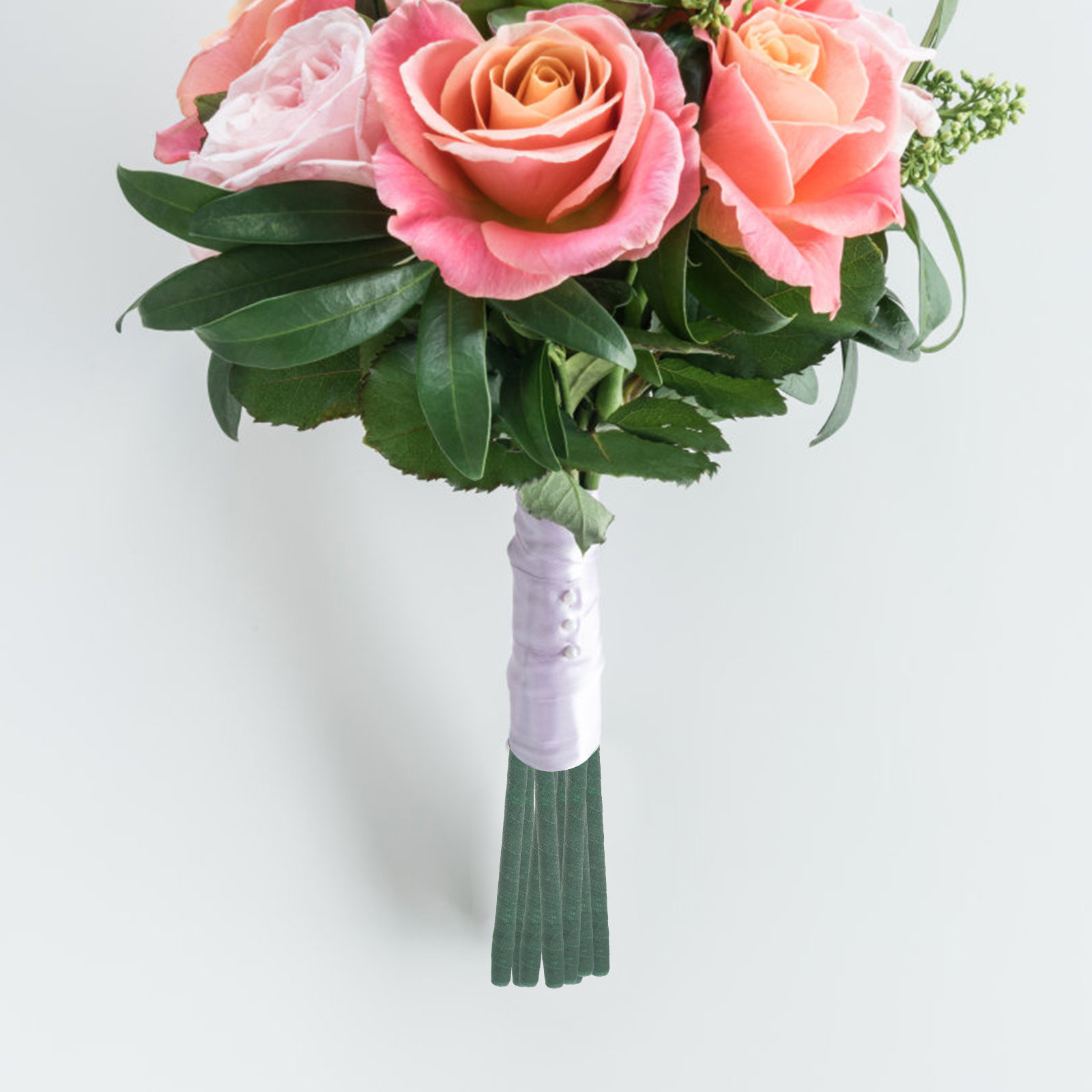 4個入り、緑色の花柄テープ。伸縮性があり、花束の茎を包むのに - Floral Tape Green のレビューと価格