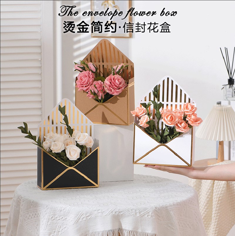 5 個クリエイティブ封筒フラワーボックス手折り花ギフトバッグ - Florist Supply House のレビューと価格