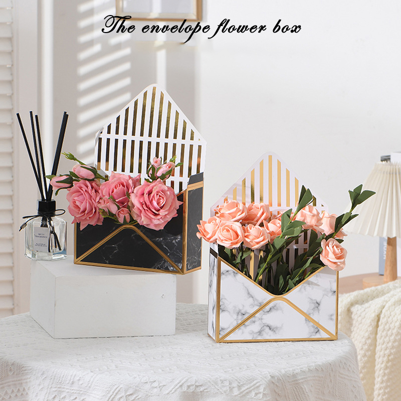5 個クリエイティブ封筒フラワーボックス手折り花ギフトバッグ - Florist Supply House のレビューと価格