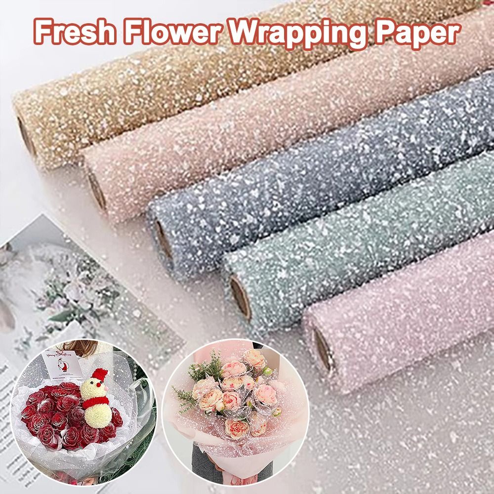 花用包装紙 スノーフレーク 幅50cm DIYメッシュ包装紙 - Florist Supply House のレビューと価格
