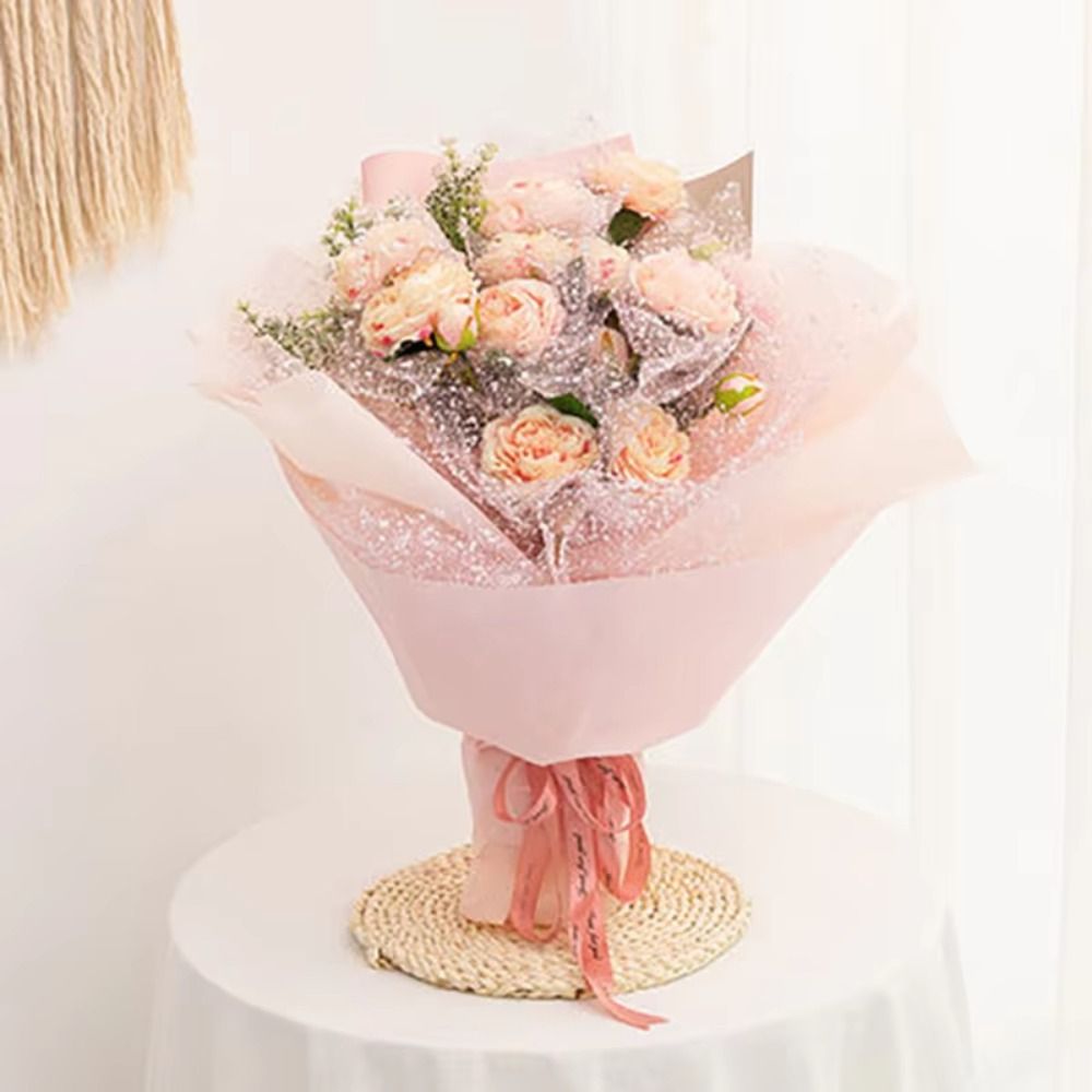 花用包装紙 スノーフレーク 幅50cm DIYメッシュ包装紙 - Florist Supply House のレビューと価格